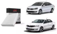 Салонный фильтр Поло Седан, Шкода Рапид VW (VOLKSWAGEN) Polo V Sedan Kaluga 10-, SKODA Rapid 12-