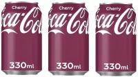 Лимонад Coca-Cola Вишня 330 мл Х 3