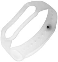 Aксессуар Ремешок Red Line для Xiaomi Mi Band 5 Silicone Transparent-White УТ000022691