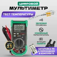 Многофункциональный портативный мультиметр Mastech MS8269 с функцией измерения индуктивности, емкости и температуры