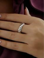 Кольцо обручальное MIESTILO кольцо серебро женское кольцо серебряное ювелирный, серебро, 925 проба, родирование