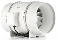 Малошумный канальный вентилятор Dastech HF-250P (производительность 1405 м³/час, давление 488 Па, уровень шума 66 Дб)