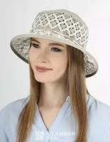 Женская Шляпа / шляпа / панама / Шляпа Бекка 100% лен