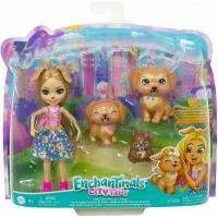 Кукла Mattel Enchantimals Семейство золотистых ретриверов Герики, арт. HHB85