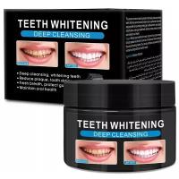 Pei Mei, Зубной порошок Teeth Whitening Bamboo Charcoal, Отбеливающий Бамбуковый Уголь, 60 гр