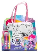 Hasbro набор для творчества Сумочка-раскраска с фломастерами My little pony, 6756811 4