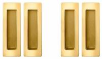 Ручки для раздвижных дверей Armadillo SH010 URB GOLD-24 Золото 24К (комплект 2 штуки)