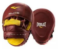 Лапы Everlast Pro Elite Leather Mantis Red (One Size)