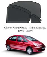 Каркасные автошторки на заднюю полусферу Citroen Xsara Picasso 1 Минивэн 5дв. (1999 - 2009)