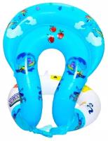 Плавательный жилет-восьмерка для ребенка, цвет синий, размер S 36х33