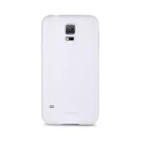 Силиконовый чехол Melkco Poly Jacket TPU case для Samsung Galaxy S5 Mini, прозрачный матовый