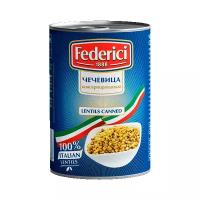 Чечевица FEDERICI Lentils canned консервированная 425 мл