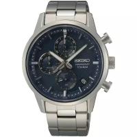 Наручные часы SEIKO CS Sports Японские титановые SSB387P1 с хронографом