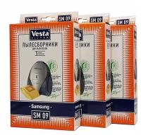 Vesta filter SM 09 XXl-Pack комплект пылесборников, 15 шт