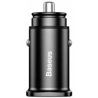 Автомобильное зарядное устройство Baseus Dual QC3.0 30W Max Car Charger, черный