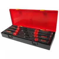 Набор отверток JTC AUTO TOOLS K7084, 8 предм., черный/красный