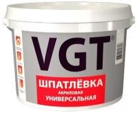 Шпаклевка универсальная акриловая для наружных и внутренних работ VGT 0,33 кг 11606601