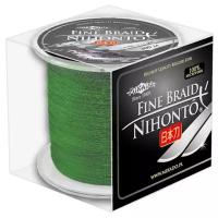 Плетеный шнур Mikado NIHONTO FINE BRAID 0,50 green (300 м) - 41.80 кг. Z20G-050