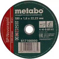 Диск отрезной Metabo SP-Novorapid INOX 617166000