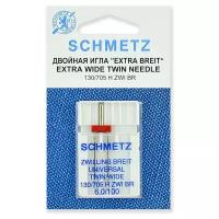 Иглы стандартные двойные Schmetz 130/705H ZWI BR № 100/6.0, уп.1 игла