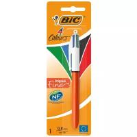 BIC Ручка шариковая 4 Colours Original Fine, 0.3 мм 802078