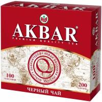 Чай черный Akbar Classic Series в пакетиках, 100 пак