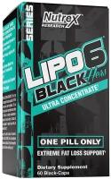 Жиросжигатель для женщин Липо 6, похудения Nutrex Lipo-6 Black Hers Ultra Concentrate капсулы 60 шт
