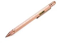 Ручка шариковая Troika многофункциональная CONSTRUCTION 150 x 10 x 10 мм розовое золото TROIKA Germany GmbH PIP20/RG