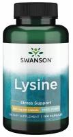 Swanson L-Lysine (L-лизин) 500 мг 100 капсул (Swanson)