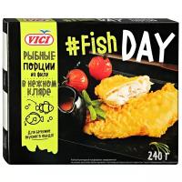 Vici Рыбные порции из филе в нежном кляре Fish Day коробка 240 г