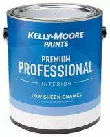 Краска ультроматовая профессиональная интерьерная Kelly-Moore Premium Professional Interior Paint белая 3,78л