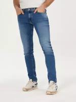 Джинсы зауженные Pepe Jeans, размер 36/34, голубой