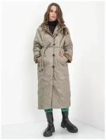 Пальто-кокон ARTWIZARD демисезонное, демисезон/зима, силуэт свободный, удлиненное