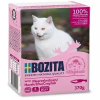 Влажный корм для кошек Bozita с лангустом (кусочки в желе)