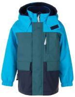 Куртка для мальчиков HARRY K22023-423 Kerry, Размер 128, Цвет 423-сине-зеленый