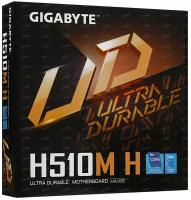 Материнская плата Gigabyte H510M H (Socket1200/mATX/H510/2xDDR4/HDMI/VGA) (H510M H)