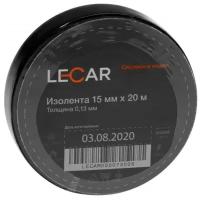 Изолента LECAR LECAR000073006, черный