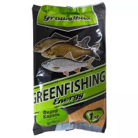 GREENFISHING Прикормка Greenfishing Energy, фидер карась, 1 кг
