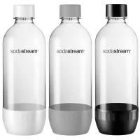 Бутылка для воды, для безалкогольных напитков Sodastream Trio для газирования 3 шт. 1000 мл пластик