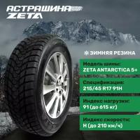 Зимние шины ZETA Antarctica 5+ 215/45 R17 91 H