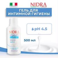 Гель-молочко для интимной гигиены Nidra с молочными протеинами 500 мл