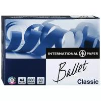 Бумага для принтера Ballet Classic (Баллет Классик), формат А4, 80 г/кв. м, класс В, белизна 153%, 500 листов