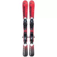 Горные лыжи с креплениями ELAN 2021-22 FORMULA RED QS 100-120 + EL 4.5 (см:100)