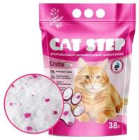 Cat Step наполнитель для кошек cиликагелевый, Arctic Pink, 3,8 л