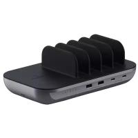 Зарядная станция Satechi Dock5 Multi-Device Charging Station with Wireless Charging. Цвет: серый космос