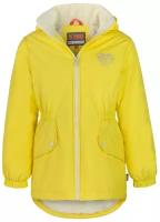 Куртка KISU, размер 134, желтый