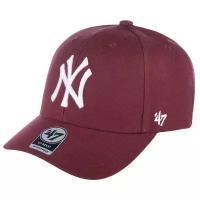 Бейсболка 47 BRAND арт. B-MVP17WBV New York Yankees MLB (бордовый)