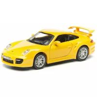 Bburago Коллекционная машинка 1:32 Street Fire Porsche 911 GT2, желтый