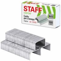 Скобы для степлера Staff №10, 1000 шт (220428)