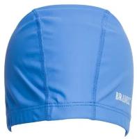 Шапочка для плавания, Bradex (товары для спорта и отдыха, текстильная покрытая ПУ, синяя, SF 0367)
